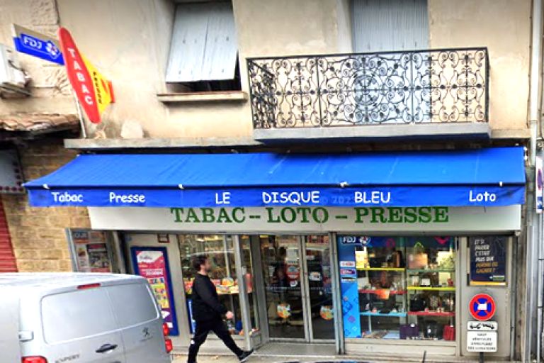 MURS TABAC DISQUE BLEU NIMES